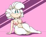  absurd_res big_breasts blue_eyes blush breasts eulipotyphlan fan_character female fur hedgehog hi_res mammal nude pachislot short_stack solo sonic_(series) sophie_(argento) 