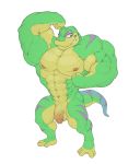  abs absurd_res balls big_muscles gecko gex_(series) gex_the_gecko hi_res huge_muscles humanoid_penis hyper hyper_muscles lizard male muscular nipples nude penis reptile scalie solo utx-shapeshifter video_games 