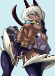 animal_humanoid big_breasts breasts female hi_res humanoid nipple_outline noblood thick_thighs under_boob 