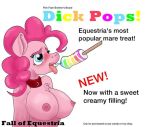  anthro bodily_fluids breasts collar cum fall_of_equestria female friendship_is_magic genital_fluids my_little_pony nude pinkie_pie_(mlp) polar_puff puff submissive 