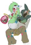  absurd_res ahegao balls belly big_belly bloated_belly bodily_fluids corrupted corruption cum cum_drip cum_in_pussy cum_inside dripping egg female gallade garbodor gardevoir genital_fluids hi_res humanoid humanoid_on_humanoid humanoid_penetrated humanoid_penetrating humanoid_penetrating_humanoid internal kandlin lactating looking_pleasured male male/female nintendo not_furry penetration penis pok&eacute;mon pok&eacute;mon_(species) pregnant pussy red_eyes sex source_request tongue tongue_out vaginal vaginal_penetration video_games 
