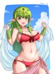  bikini blade_ride chiki fire_emblem_heroes pointy_ears swimsuits 