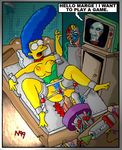  billy marge_simpson necron99 saw the_simpsons 