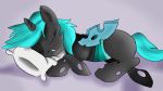  changeling fan_character hybrid jbond my_little_pony pillow sleeping solo 