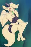  absurd_res anthro big_breasts breasts dovecake dragon feathered_wings feathers female hi_res tongue tongue_out wings 