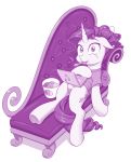  computer dessert dstears equid female feral food friendship_is_magic hi_res horn ice_cream laptop mammal my_little_pony rarity_(mlp) solo unicorn 