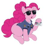 1:1 equid equine eyewear female feral friendship_is_magic hi_res insecureflaky mammal my_little_pony pinkie_pie_(mlp) sunglasses 