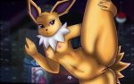  16:10 2019 anthro anthrofied breasts digital_media_(artwork) dutch_angle eeveelution female fingers fur hi_res holding_leg infamousrel inside jolteon leaning looking_at_viewer nintendo nipples nude pinup pok&eacute;mon pok&eacute;mon_(species) pok&eacute;morph pokeandpenetrate pose presenting pussy raised_leg small_breasts solo spread_legs spreading standing thick_thighs video_games 