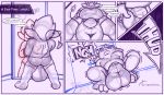  ! 2019 3_toes 4_fingers armband backsack ball_growth balls balls_outline barely_contained barely_visible_genitalia barely_visible_penis bed bedroom belly big_balls big_belly big_butt big_penis bottomwear bulge butt butt_cleavage clothed clothing comic crouching demon dialogue digital_media_(artwork) fatzoimp fingers furniture growth hair hi_res horn huge_balls humanoid hyper hyper_balls hyper_bulge hyper_penis ico_(fatzoimp) imp looking_at_mirror looking_pleasured male mirror navel no_nut_november not_furry onomatopoeia overweight overweight_male penis perspective shaking sharp_teeth shivering shocked simple_background sitting sketch skimpy sleeping solo sound_effects spade_tail speech_bubble standing surprise teeth text thick_thighs toes topless 