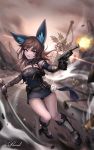  animal_ears blade_&amp;_soul gun kie_(wylee2212) tagme weapon 