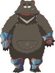  1boy bear highres infinite_dendrogram raccoon scar shu_starling 