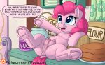  16:10 2019 anus earth_pony english_text equid equine female feral friendship_is_magic horse mammal my_little_pony pinkie_pie_(mlp) pony pusspuss pussy solo speech_bubble teats text 