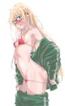  bikini erect_nipples megane murata open_shirt saenai_heroine_no_sodatekata sawamura_spencer_eriri swimsuits 