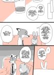  ... ? anthro beverage canid canine comic cup dialogue disney duo edit english_text fox furniture hard_translated hi_res inside lagomorph leporid mammal meno nick_wilde rabbit red_fox sitting sofa speech_bubble stu_hopps text translated zootopia 