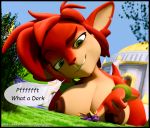  3d_(artwork) activision big_breasts breasts digital_media_(artwork) elora female macro nipples nude spyro_the_dragon telehypnotic video_games 