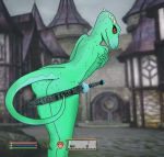  argonian bethesda_softworks butt digital_media_(artwork) dubindore female lizard looking_at_viewer nude reptile scalie solo the_elder_scrolls video_games 
