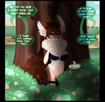  2019 anthro big_ears blue_eyes blush bodily_fluids bra brown_body brown_fur brown_hair canid canine canis clothing comic cum cum_on_leg cum_on_pussy daydreams detailed_background domestic_dog exhibitionism female flower fur genital_fluids grass hair hazelkisses herding_dog inner_ear_fluff lace long_hair mammal mane masturbation open_mouth panties pastoral_dog plant pussy sheepdog shetland_sheepdog shrub sunset text tongue tree tuft uncensored underwear white_body white_fur worried 