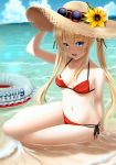  bikini cleavage dkoro megane saenai_heroine_no_sodatekata sawamura_spencer_eriri swimsuits wet 