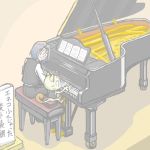  gardear058 instrument kojirou_(pokemon) lowres meowth piano pokemon 
