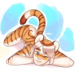  1:1 felid feline female hi_res luxarts mammal pancake_(character) pantherine stripes tiger 