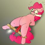  1:1 2019 bdsm bondage bound dynamite earth_pony equid equine explosives female feral friendship_is_magic gag hair horse kushina13 mammal my_little_pony penetration pinkie_pie_(mlp) pony pussy simple_background solo vaginal vaginal_penetration 