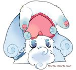  &lt;3 3_toes alolan_vulpix ambiguous_gender blue_body blue_eyes blue_fur chikorita_moon feral fluffy fluffy_ears fluffy_tail fur looking_at_viewer multi_tail nintendo pawpads pink_pawpads pok&eacute;mon pok&eacute;mon_(species) regional_variant simple_background spread_legs spreading toes tongue tongue_out upside_down video_games white_background white_body white_fur wide_eyed 