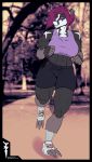  2019 abs anthro dnp101 exercise female hi_res invalid_tag jogging nintendo obstagoon pok&eacute;mon pok&eacute;mon_(species) solo video_games workout 