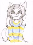  absurd_res anthro female freeze-pop88 hair hi_res mammal tem temmie_(undertale) undertale video_games 