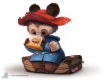  conditional_dnp cryptid-creations honey mammal paddington_and_company_limited paddington_bear suitcase ursid 