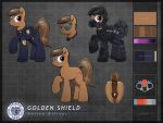  2019 4:3 animal_genitalia animal_pussy anus clitoris clothing cutie_mark dock earth_pony english_text equid equine equine_pussy eyelashes eyewear fan_character female feral hi_res horse mammal model_sheet my_little_pony pony pussy selenophile signature smile sunglasses text 