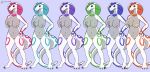  &lt;3 absurd_res anthro belly big_breasts breasts claws erimad female hi_res long_tail nipples nude presenting presenting_breasts pussy reptile scalie simple_background snake standing 
