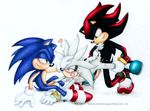  bluesonikku shadow_the_hedgehog silver_the_hedgehog sonic_team sonic_the_hedgehog 