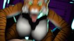  16:9 3d_(artwork) 3d_animation animated anthro anthro_penetrated biped breasts cowgirl_position digital_media_(artwork) duo erection felid female female_focus female_on_top female_penetrated first_person_view fur green_eyes human human_on_anthro human_penetrating human_penetrating_anthro interspecies male male/female male_penetrating male_penetrating_anthro male_penetrating_female male_pov mammal no_sound nude on_top orange_body orange_fur pantherine penetration penis rough_(disambiguation) rough_sex sex solo_focus source_filmmaker stripes tehsinistar tiger tongue tongue_out vaginal vaginal_penetration white_body white_fur 