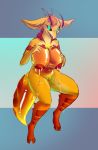  2019 anthro areola arthropod bee big_areola big_breasts bodily_fluids breasts colored_sketch digital_media_(artwork) female gradient_background hair hi_res honey huge_breasts hymenopteran insect lactating looking_at_viewer mane mysaowl nude pinup pose pussy shaded short_hair simple_background smile solo 
