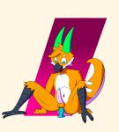  anal anal_masturbation anal_penetration avian balls beak bird bodily_fluids butt dildo dragon franky36 fur genital_fluids hi_res horn hybrid male masturbation orange_body orange_fur penetration penis pink_penis precum sex_toy simple_background sitting solo talons tapering_penis toying_self 