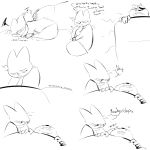  1:1 badger badgerclops cartoon_network comic domestic_cat english_text felid feline felis gaybadgerncat mammal mao_mao:_heroes_of_pure_heart mustelid musteline sheriff_mao_mao_mao sleeping text 