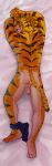  absurd_res anthro balls clothing dakimakura_design felid feline foreskin hi_res male mammal morenatsu nomifuki sleeping solo torahiko_(morenatsu) underwear 