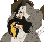  abs anthro belly big_belly big_breasts breasts digital_media_(artwork) female female/female female_pred female_prey germania hi_res hyaenid larger_female mammal muscular muscular_female nipples oral_vore pyc-art size_difference smaller_female spotted_hyena swallowing thick_thighs vore wide_hips 