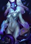  anthro atsuii breasts canid canine canis collaboration female guppic hair hi_res kindred_(lol) lamb_(lol) league_of_legends looking_at_viewer mammal nude pussy riot_games video_games wolf wolf_(lol) 