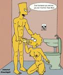  animated bart_simpson lisa_simpson the_fear the_simpsons 