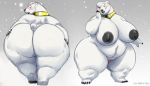  anthro big_breasts big_butt breasts butt female gillpanda hi_res huge_breasts huge_butt mammal obese overweight polar_bear thick_thighs ursid ursine 