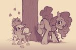  apple applejack_(mlp) daughter equid equine female feral food friendship_is_magic fruit hi_res imalou mammal mother mother_and_child mother_and_daughter my_little_pony parent parent_and_child pear_butter_(mlp) plant 