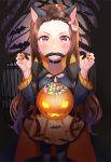  animal_ears halloween kamado_nezuko kimetsu_no_yaiba kubong tagme 