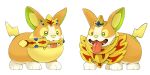  animal dog lilac_(pfeasy) nobody pokemon sword waifu2x weapon white yamper 