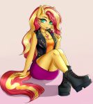  absurd_res anthro breasts cleavage clothed clothing equestria_girls equid equine female hi_res mammal my_little_pony sunset_shimmer_(eg) yutakira92 