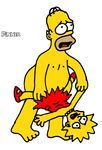  homer_simpson lisa_simpson pinner tagme the_simpsons 