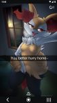  aeonspassed braixen breasts canid digital_media_(artwork) female fur inner_ear_fluff looking_at_viewer mammal nintendo nipples nude open_mouth pok&eacute;mon pok&eacute;mon_(species) pussy smile snapchat solo tongue tongue_out tuft video_games 
