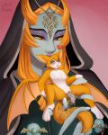  &lt;3 anthro bodily_fluids breasts chiropteran crossover duo dust:_an_elysian_tail female female/female fidget fingering fur genital_fluids green_eyes humanoid_face larger_female mammal membrane_(anatomy) membranous_wings midna_(true_form) nimbat nintendo nipples orange_body orange_fur pussy_juice red_eyes size_difference smaller_female teal_nipples the_legend_of_zelda twilight_princess vaginal vaginal_fingering video_games wings witchofavalon yellow_sclera 