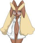  alpha_channel ambiguous_gender anthro bald_crotch big_ears black_eyewear black_glasses bottomless brown_body brown_ears brown_face brown_fur closed_smile clothed clothing coat coat_only crotch_lines eyebrows eyewear featureless_crotch femboy floppy_ears fluffy fluffy_ears fluffy_fur front_view fur generation_4_pokemon glasses glistening glistening_eyes grey_heart heart_symbol hi_res huge_ears lab_coat lagomorph legs_together leporid light light_clothing light_coat light_topwear long_ears long_eyebrows long_sleeves looking_aside looking_at_viewer lopunny mammal monotone_clothing monotone_coat monotone_eyewear monotone_face monotone_glasses monotone_lab_coat monotone_topwear mouth_closed multicolored_body multicolored_ears multicolored_fur navel nintendo open_clothing open_coat open_lab_coat open_topwear pink_eyes pink_nose pokemon pokemon_(species) portrait pubic_mound pupils round_glasses shadow small_nose smile solo standing tan_body tan_ears tan_eyebrows tan_fur thick_eyebrows thick_thighs three-quarter_portrait topwear topwear_only two_tone_body two_tone_ears two_tone_fur unknown_artist white_clothing white_coat white_lab_coat white_topwear wide_hips 
