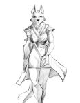  bandage canid canine canis female jackal mammal mikeknight19 selena_ozkura world_of_fortune 